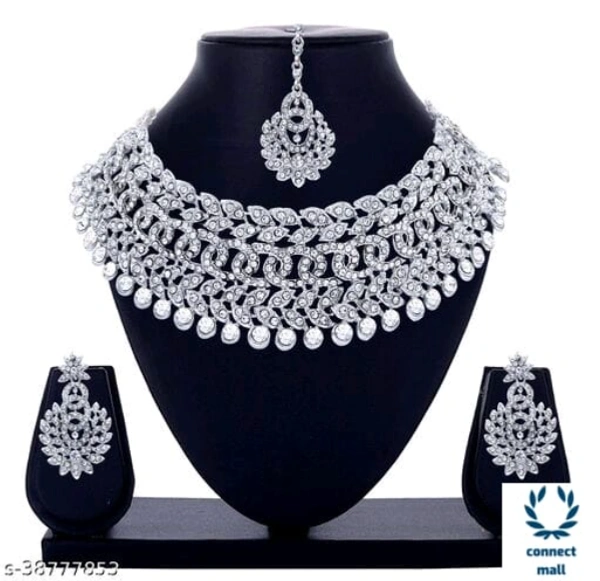 Shimmering Colorful Jewellery Sets - Adjustable, Alloy